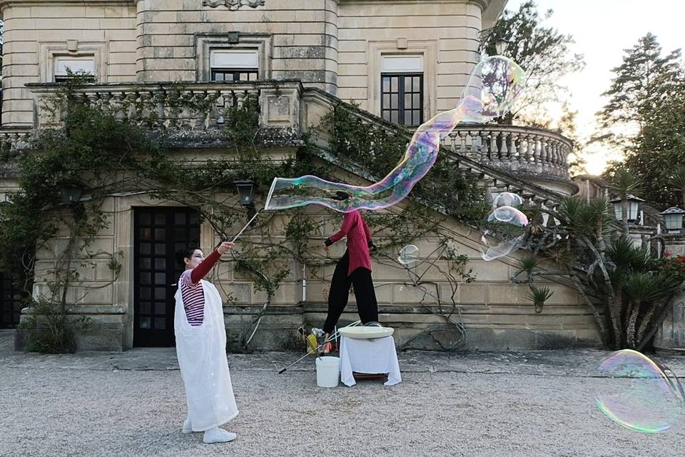 Spettacolo bolle di sapone