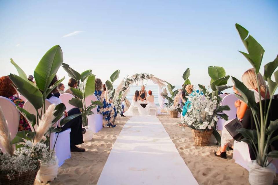 Matrimonio in spiaggia