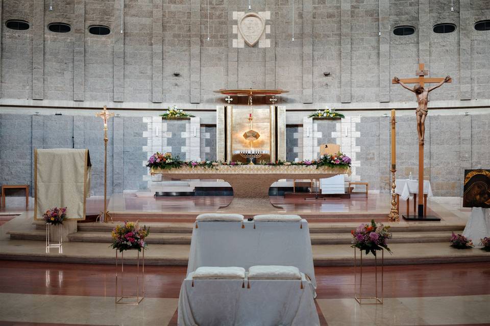 Allestimento chiesa
