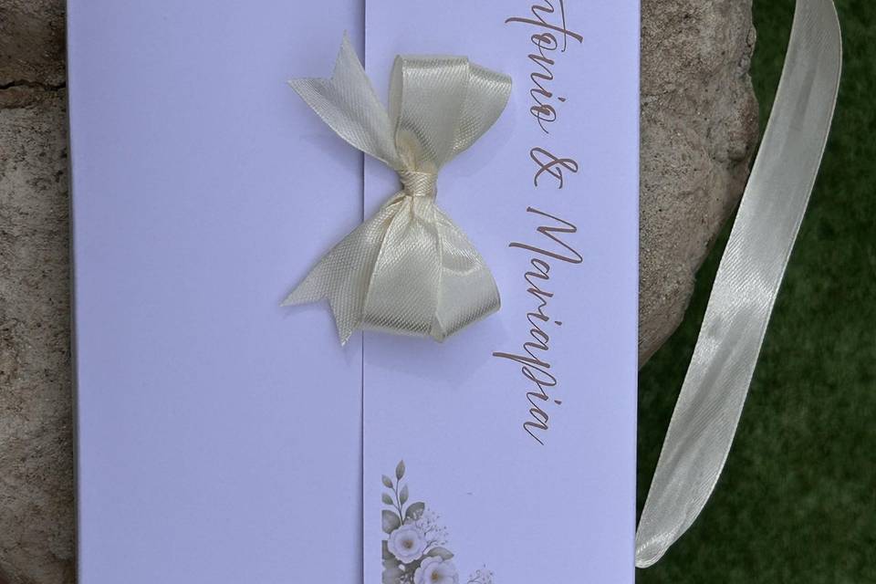 Wedding bag fronte