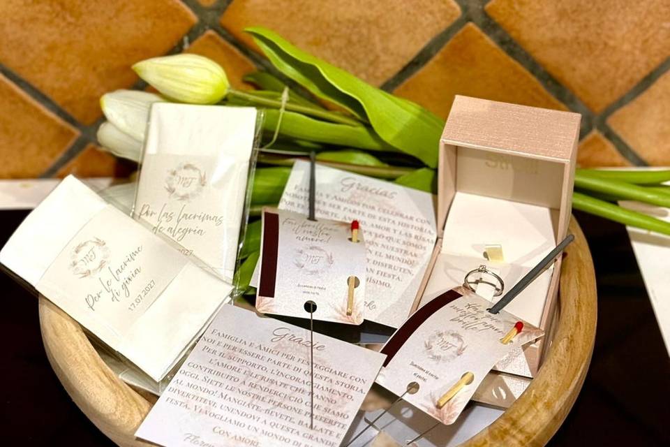 Set matrimonio