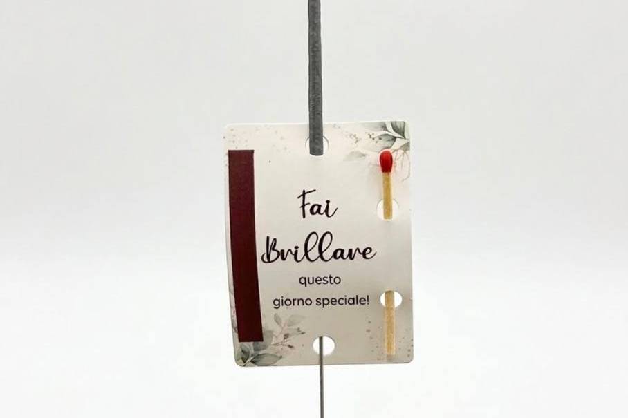 Scintille personalizzabili