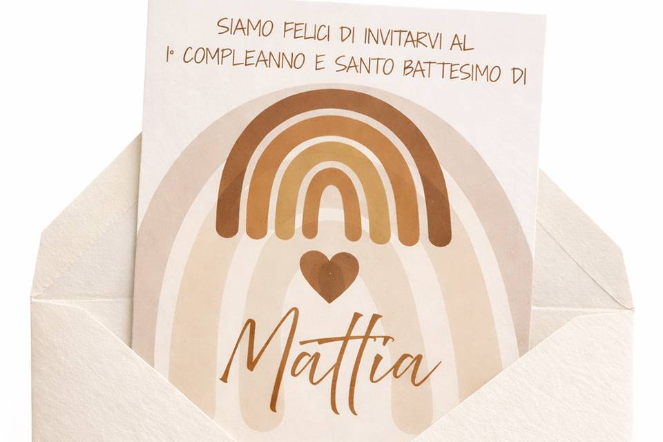 Esempio invito stampato