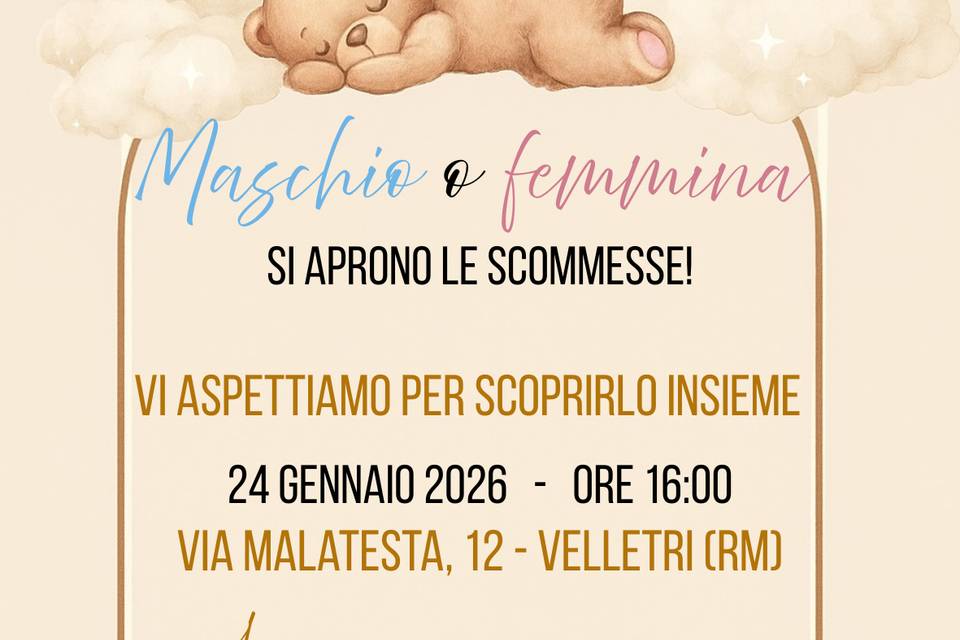 Invito Gender Reveal
