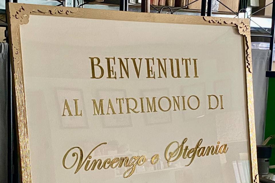 Pannello di benvenuto