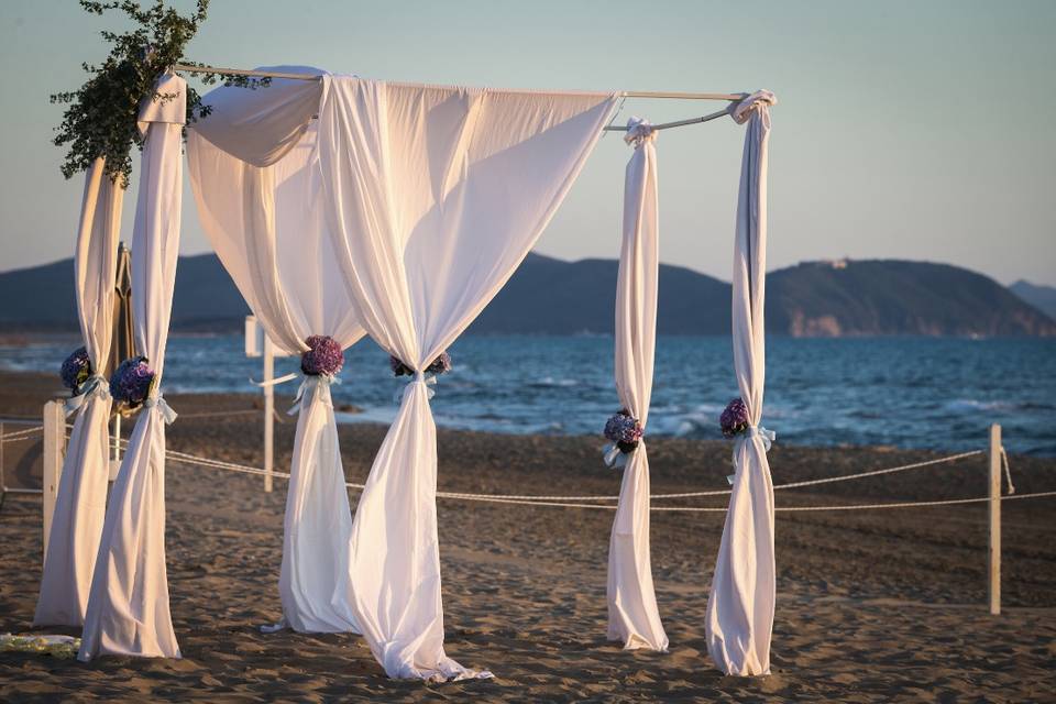 Beach ceremony