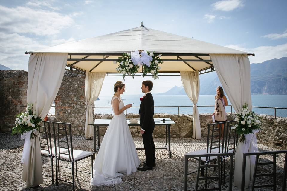 Matrimoni castello Malcesine