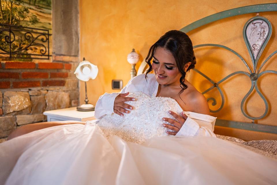 Sposa con abito