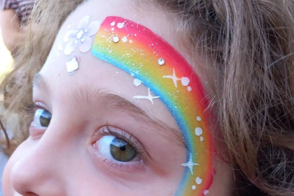 Trucco arcobaleno