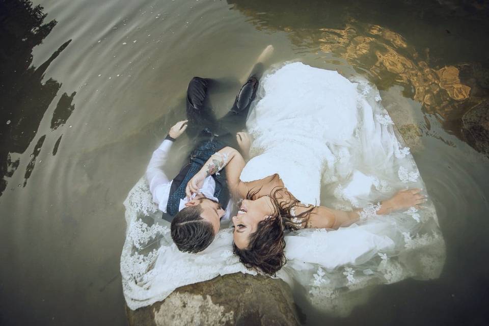 Trash the dress