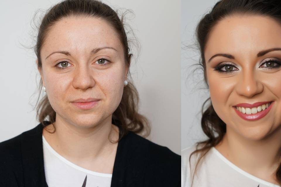 Trucco Sposa Prima&dopo