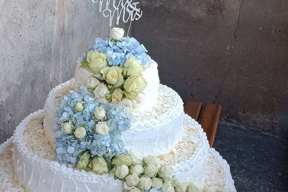 Nostra decorazione wedding cak