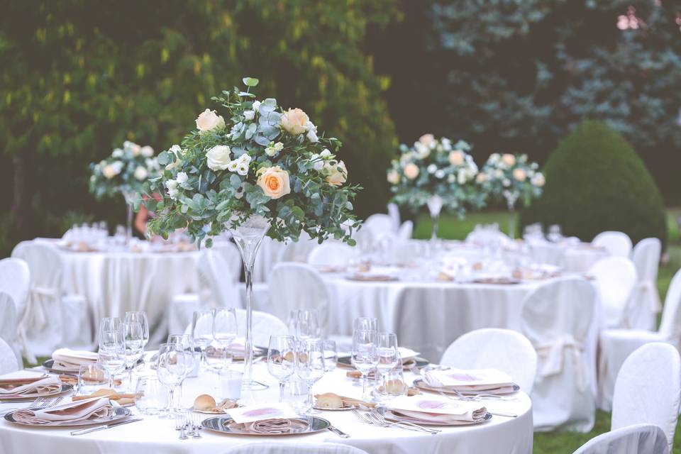 Allestimenti per la cena