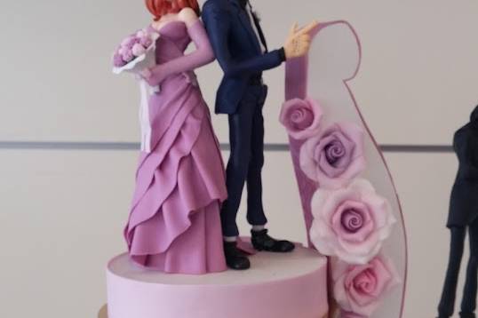 Torta matrimonio Lupin
