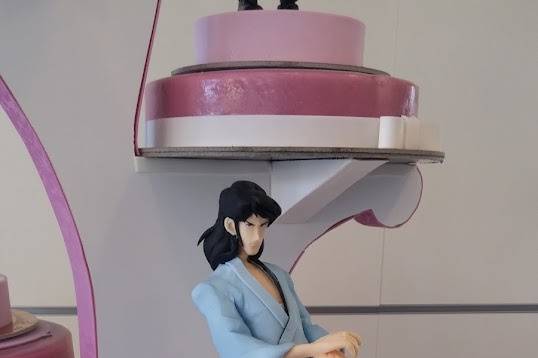 Torta matrimonio Lupin