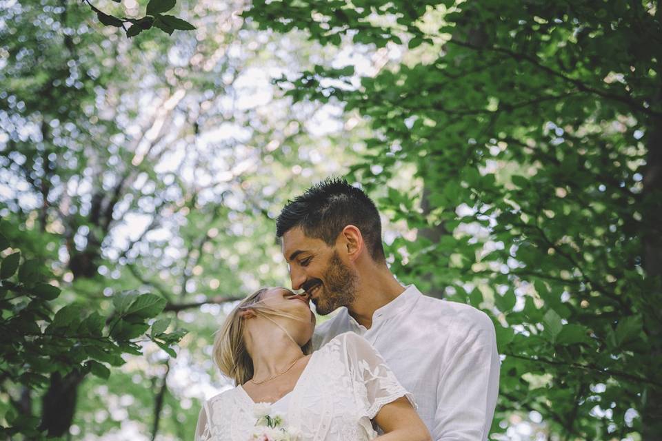 Matrimonio lago di Toblino