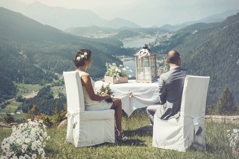 Matrimonio in Val di Cembra