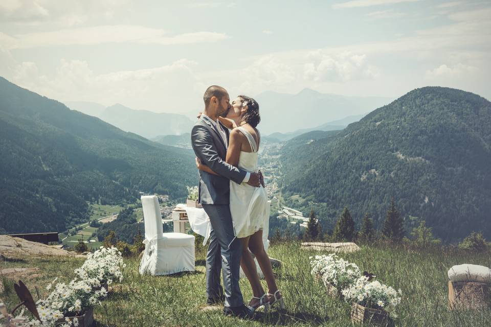 Matrimonio in Val di Cembra