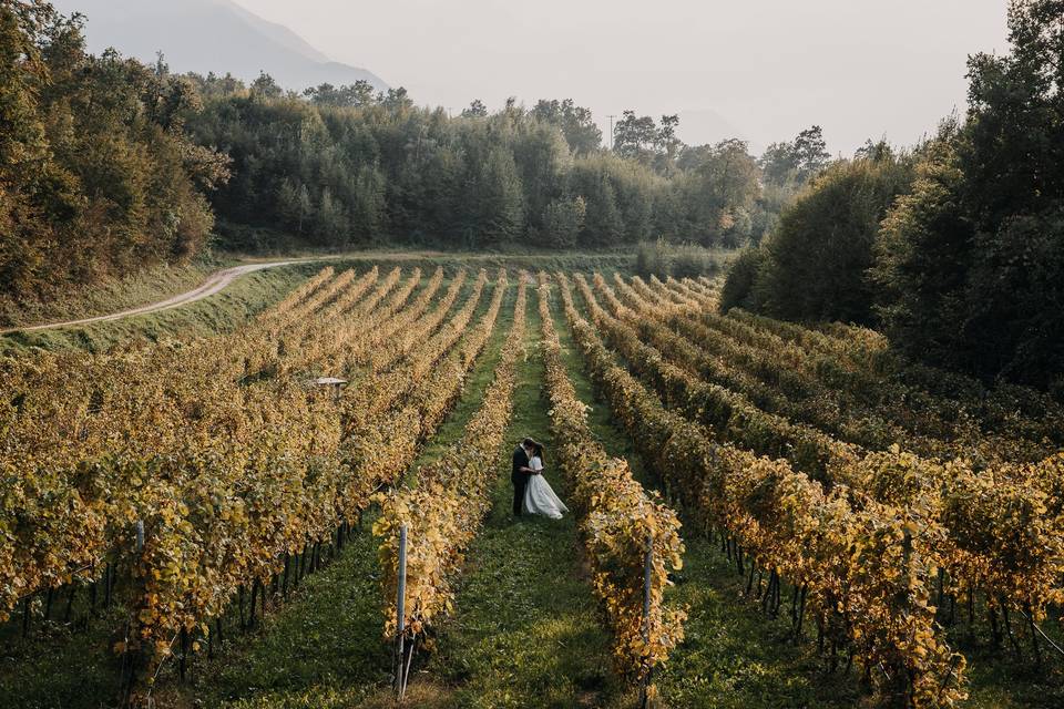 Matrimonio cantine Martinelli