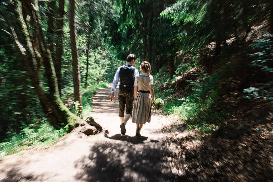 Matrimonio lago di Caldonazzo