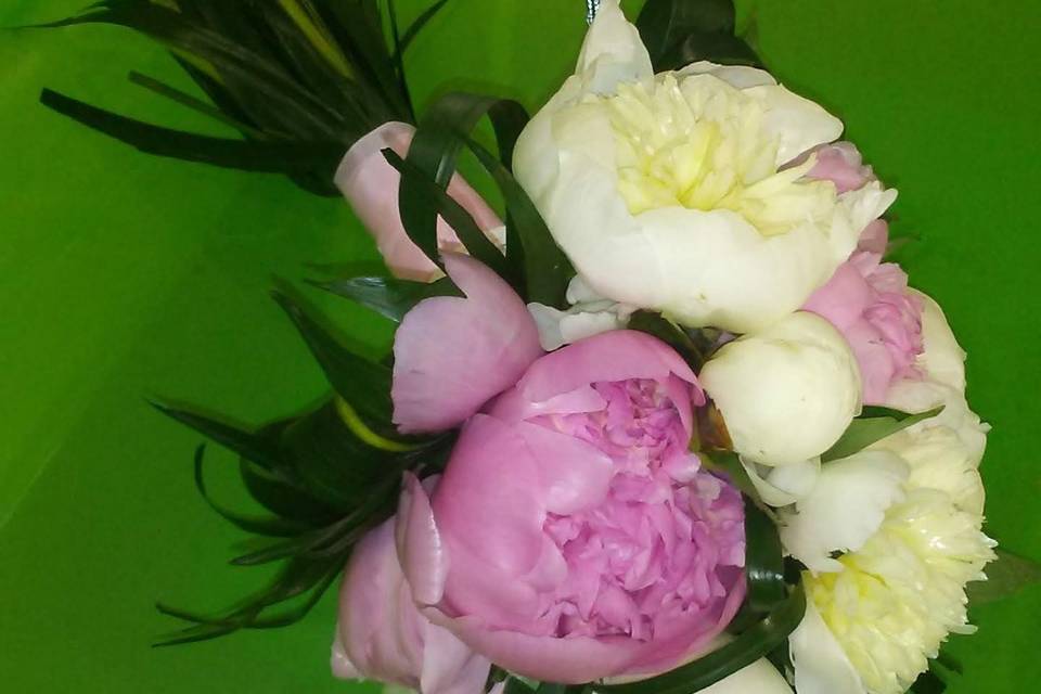 Bouquet peonie