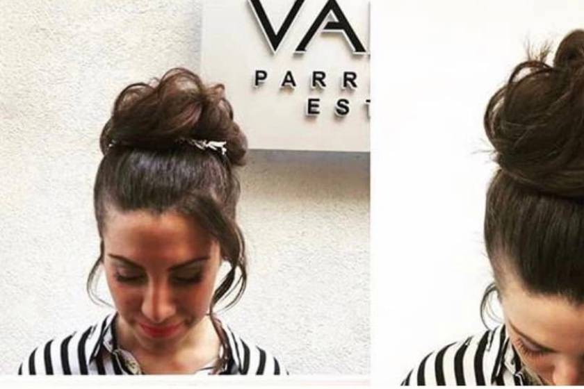 Chignon alto