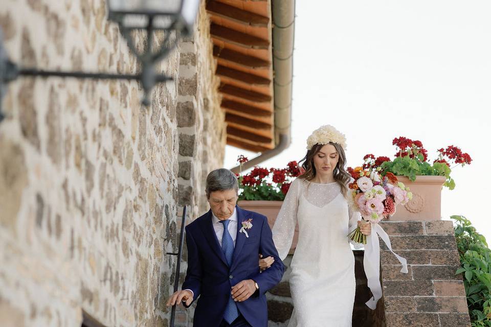 Preparazione nella suite