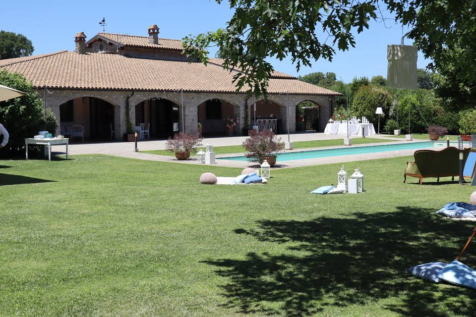 Panoramica giardino