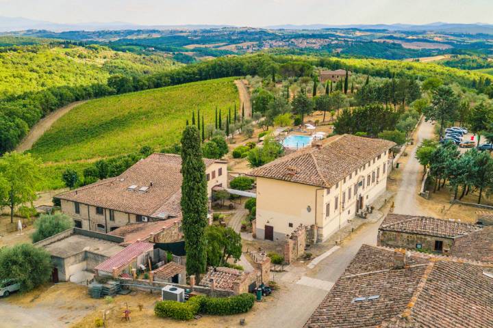 Vista su Siena