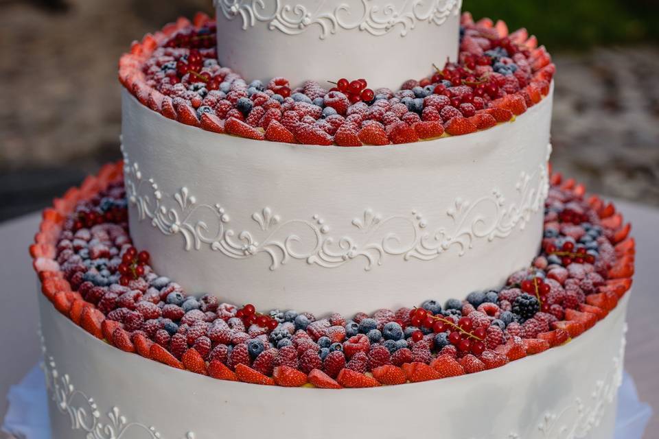 Le Gourmet Wedding cake