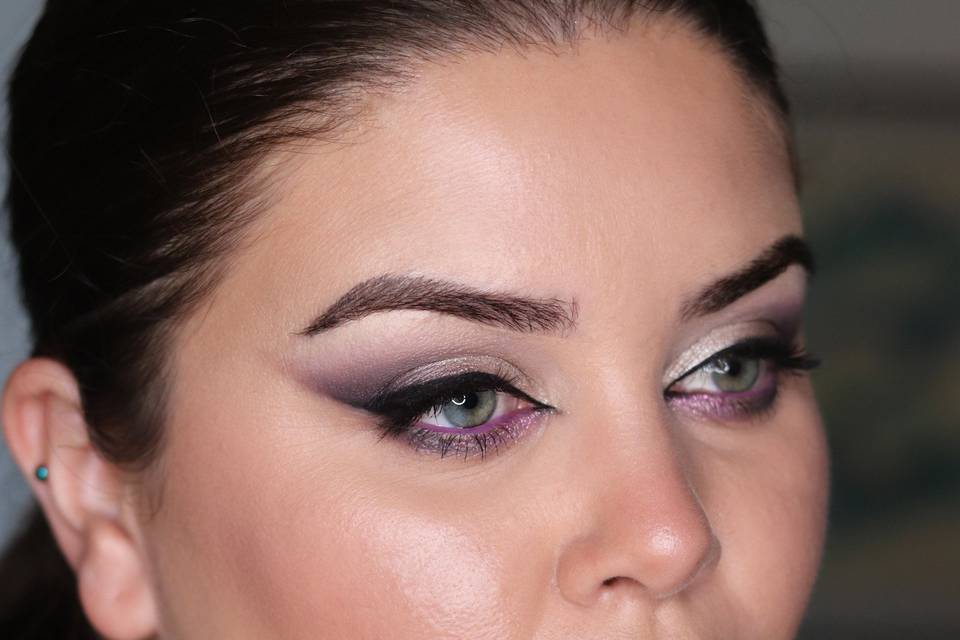 Purple look