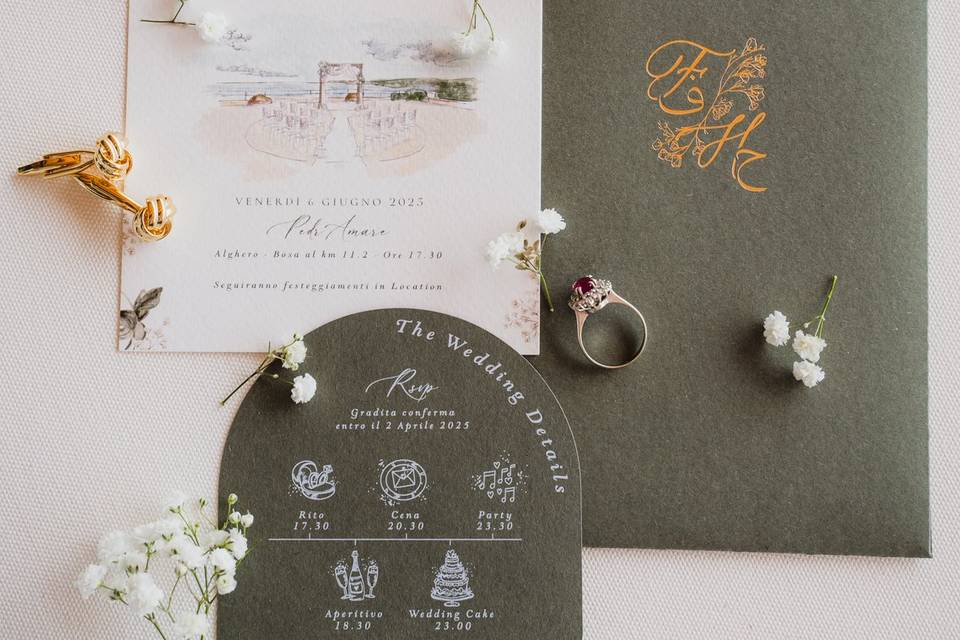 H&F Wedding day