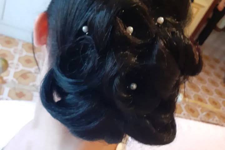 Pettinatura sposa