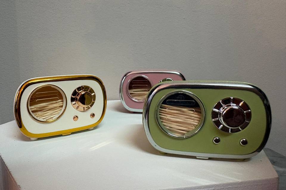 Toothpick radio retrò