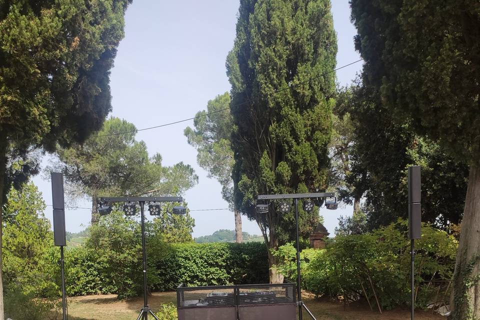 Impianto audio e luci