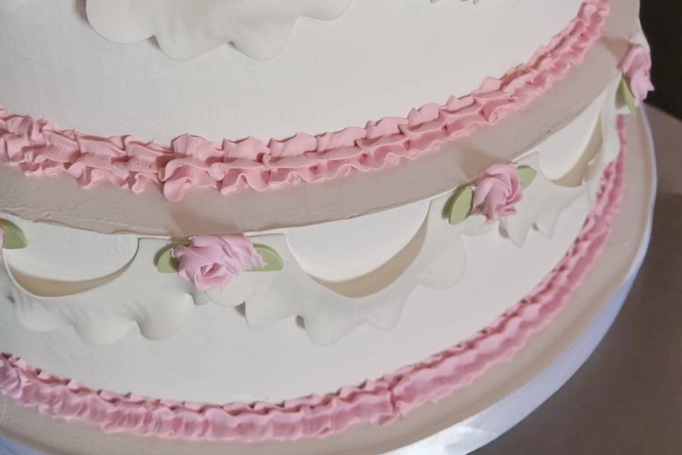 Torta finta matrimonio