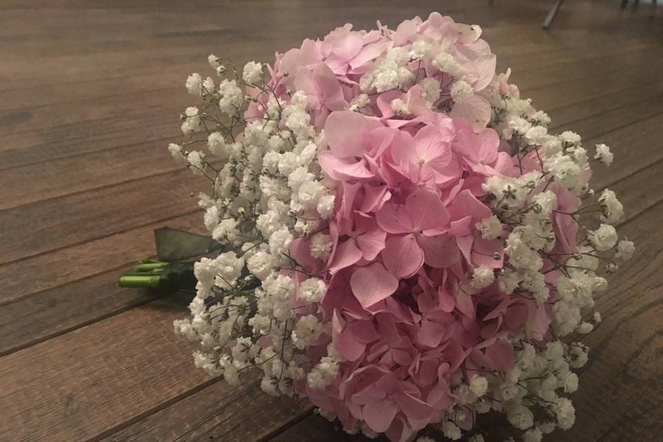 Bouquet di ortensie