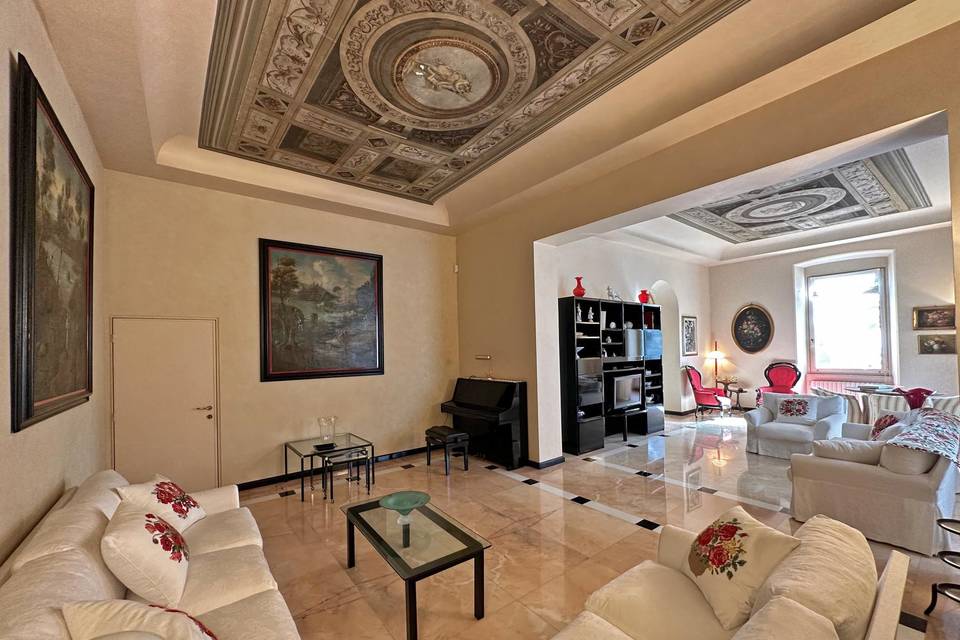 Villa Doria living room