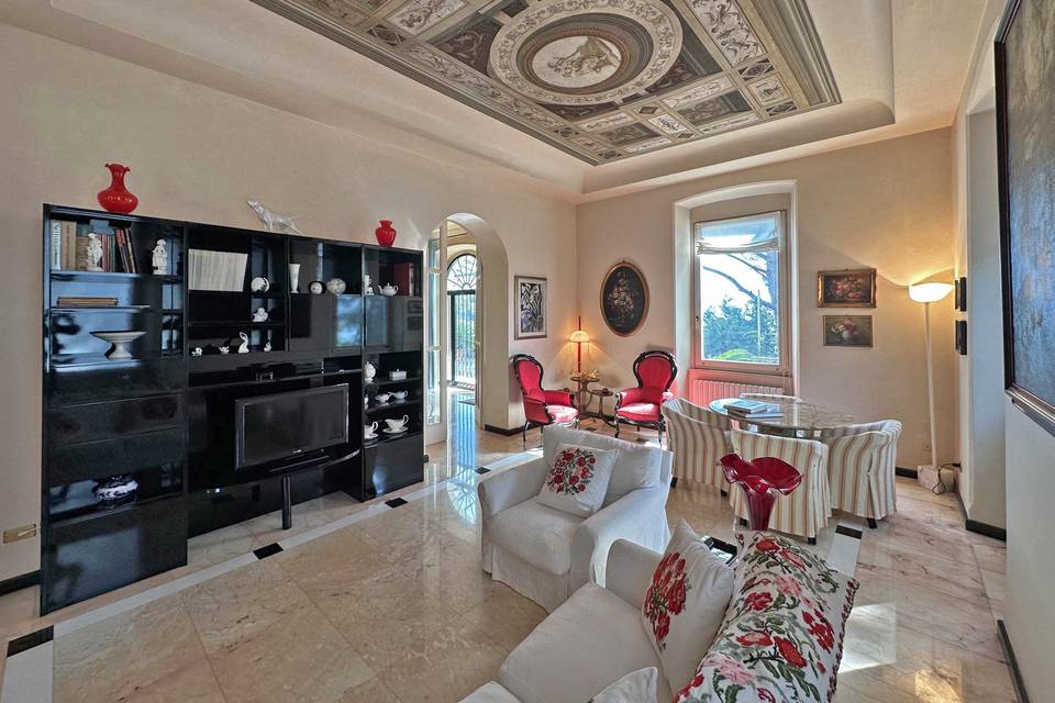 Villa Doria living room