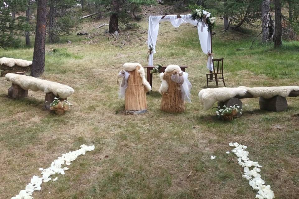 Matrimonio nel bosco