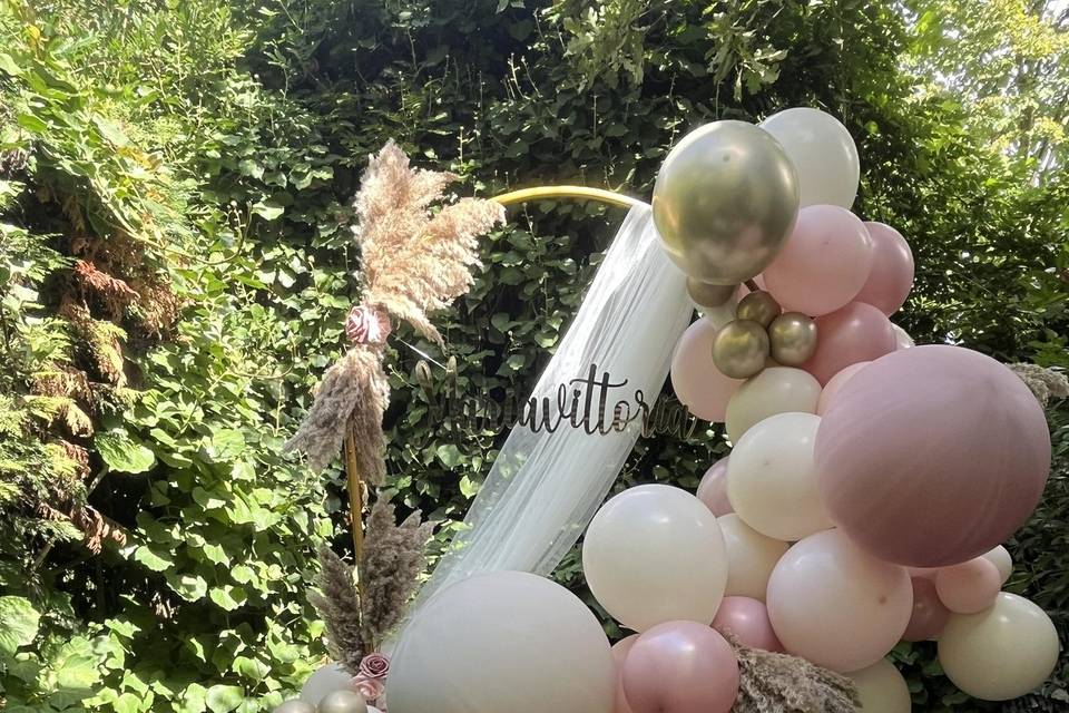 Allestimento palloncini