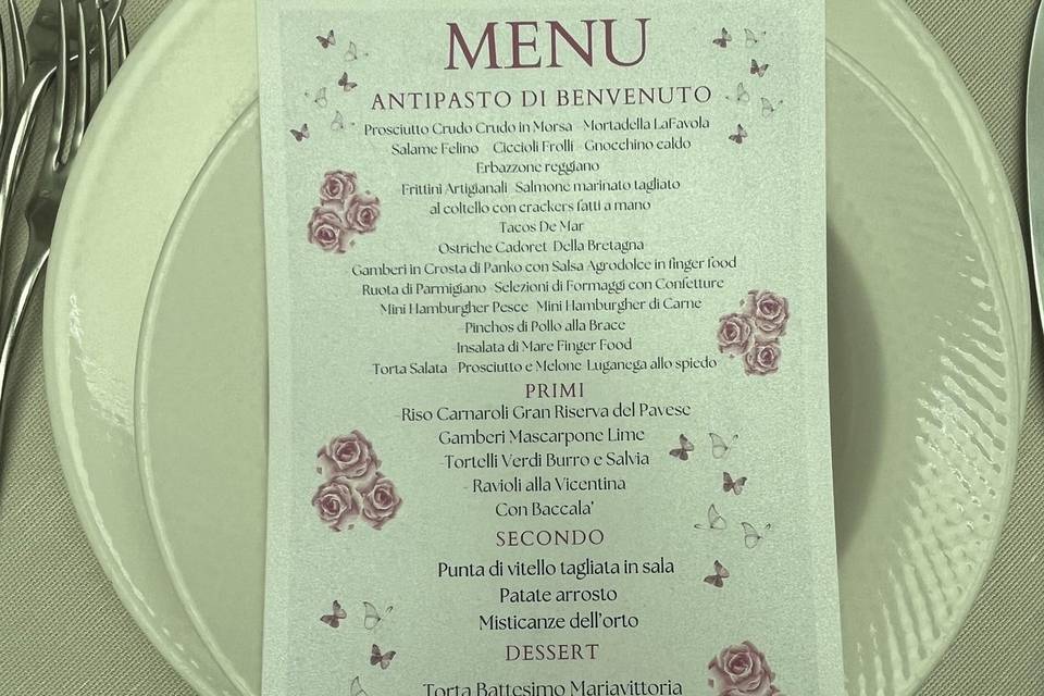 Descrizione menu