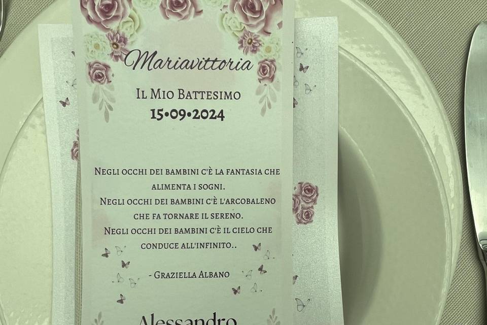 Segna posto nominativo