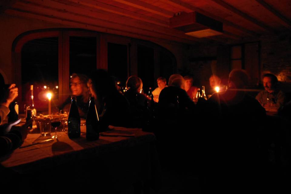 Cena a lume di candela