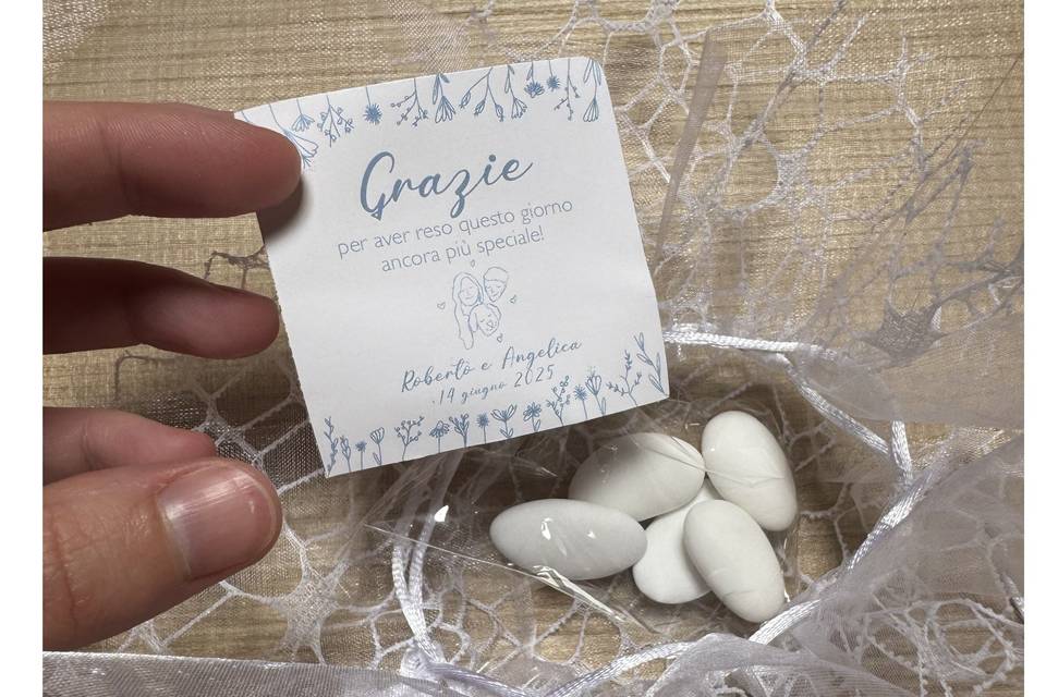 Biglietto di ringraziamento