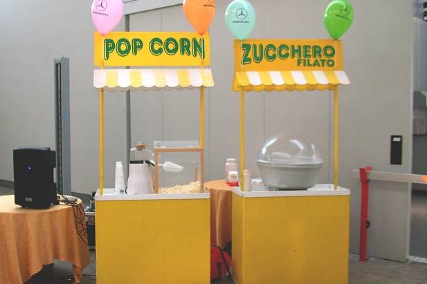 Noleggio Popcorn per Eventi Feste Compleanni Happy Party Torino