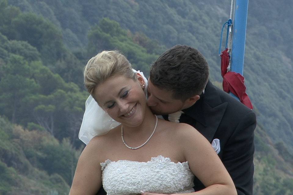 Sara e Roberto a Camogli