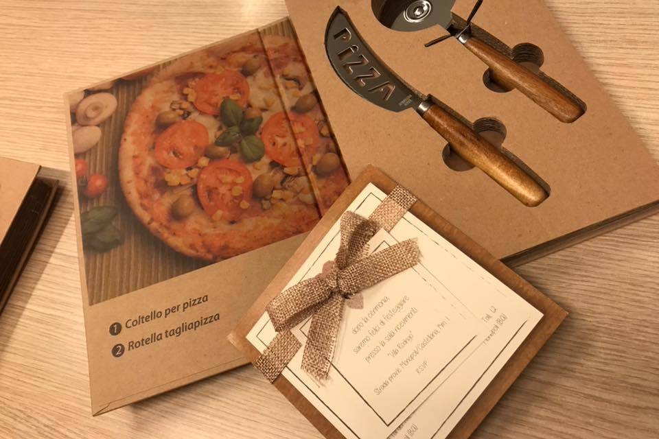 Coltello pizza e rotella