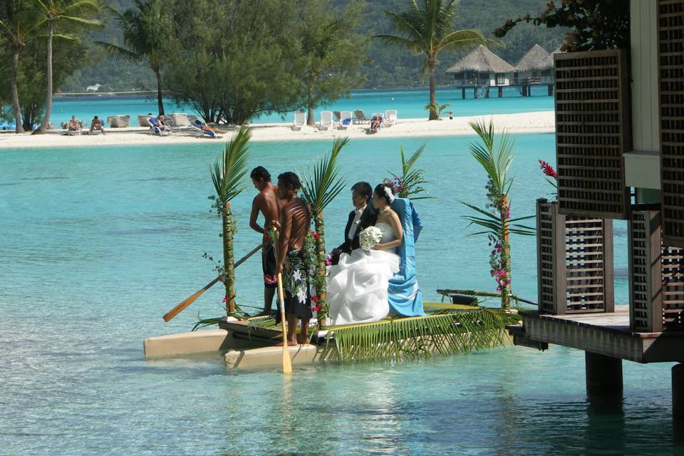 Polinesia - Bora Bora - Matrimonio