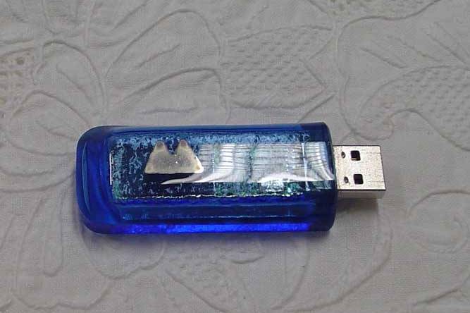 USB in vetro personalizzabile